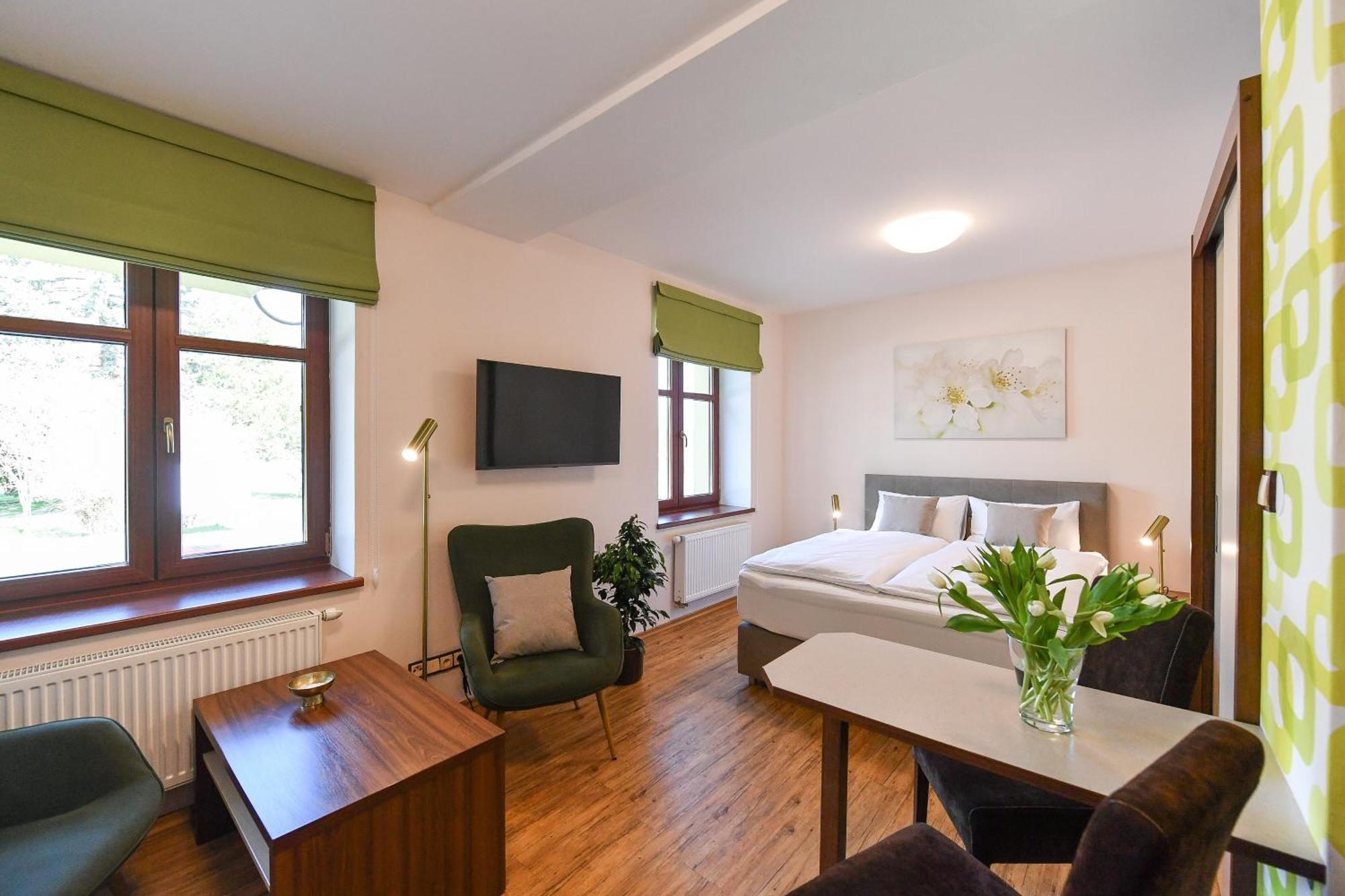 Apartmany Na Seniku Třeboň Exteriör bild